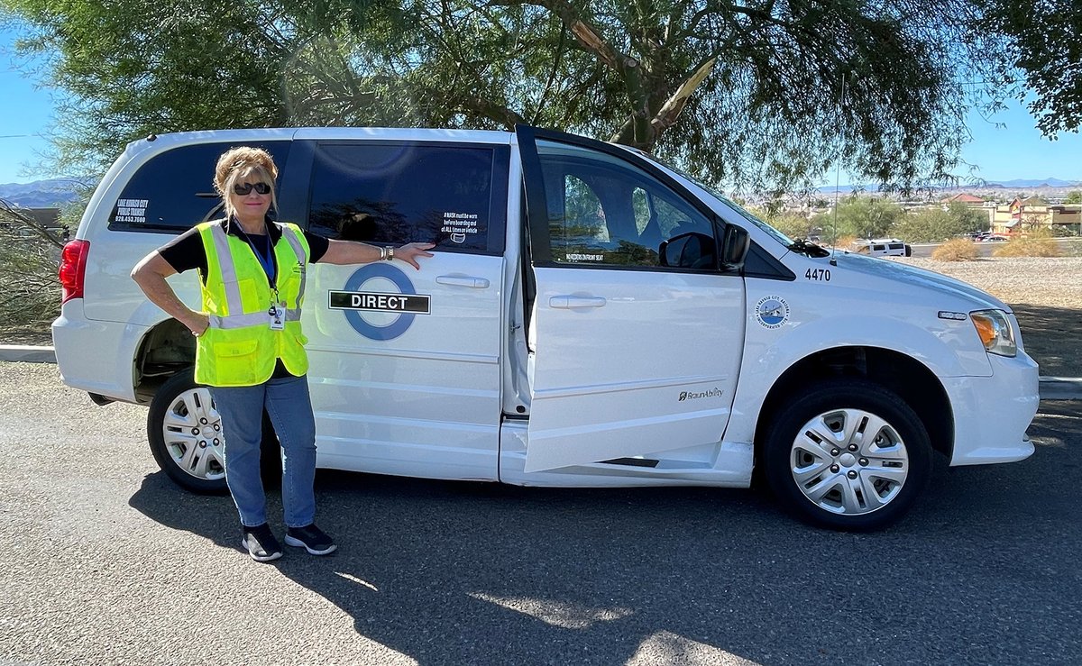 LHCAZGOV's tweet photo. If you are looking for a ride in Lake Havasu City, look for LHC Transit Direct on the Uber app Mon. through Fri. between 6am and noon. $3 per ride if you start and stop in the same zone. $5 if you travel to a different zone. 

Visit https://t.co/pKcoKLigFu for more information. https://t.co/YXef7qUmjy