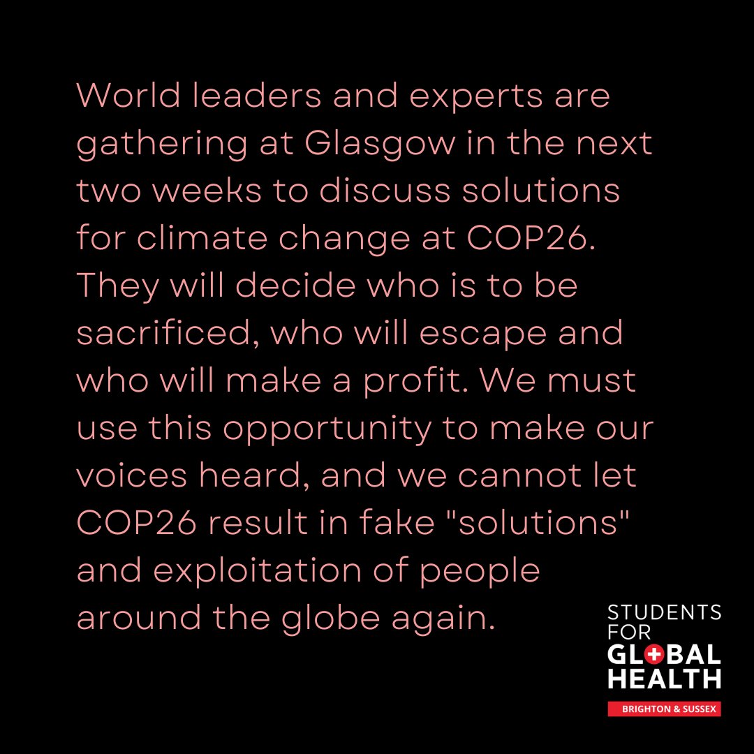 SfGH_BSMS's tweet photo. Calling all BSMS students and BSUH workers! Join us in front of RSCH at 11:15am this Saturday November 6th to mobilise against climate change. Join our WhatsApp group for more information:

https://t.co/zkbg7kaKW0 https://t.co/xdGfjCI6Hv