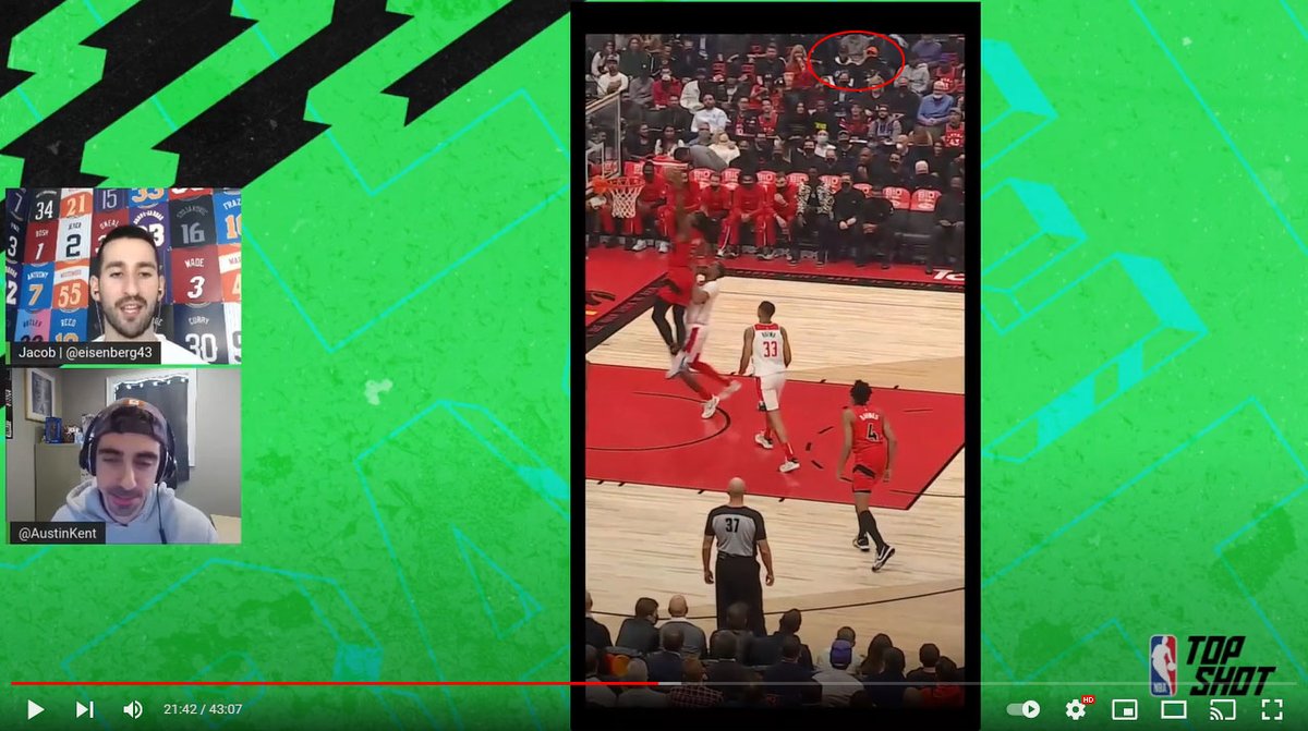 FirstRow's tweet image. Mission Accomplished! @veerman and @Libruary_NFT make their @nbatopshot debut in the Precious Achiuwa October 20th, 2021 @Raptors home opener vs @WashWizards.
youtube.com/watch?v=CaFUYv…