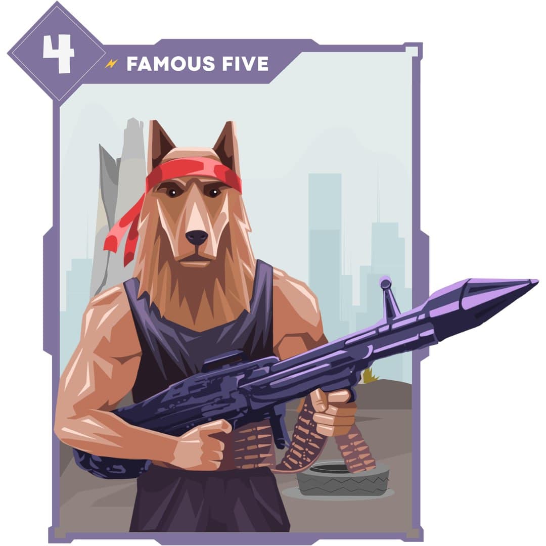 FAMOUS FIVE tweet media