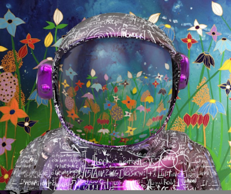 LarryM422's tweet photo. If you don't know a lot about @BoonjiProject &amp; @BMArt_33, who amazingly combined Physical Art &amp; the NFT world w/a phenomenal online community, great supporters &amp; a lot of positivity. Check out the vibes &amp; maybe get a #Boonjispaceman of your own before Boonji goes to the Moonji! https://t.co/B0GPdqGlZW