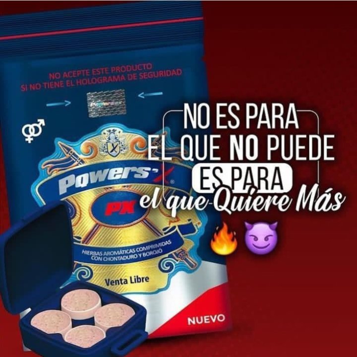 XASHININGCO's tweet photo. 🔥𝗣𝗢𝗪𝗘𝗥𝗦'𝗫🔥
"Bésame, tócame, hazme tuya, ¡seamos uno!"

Es un potenciador se...., 100% natural, que puede ayudarte a reducir la disfunción erectil sin causar adicción u otras afecciones, además produce aumento en el deseo se.... y vitalidad en general.🔥
✅100% NATURAL https://t.co/pqx15Kfm5J