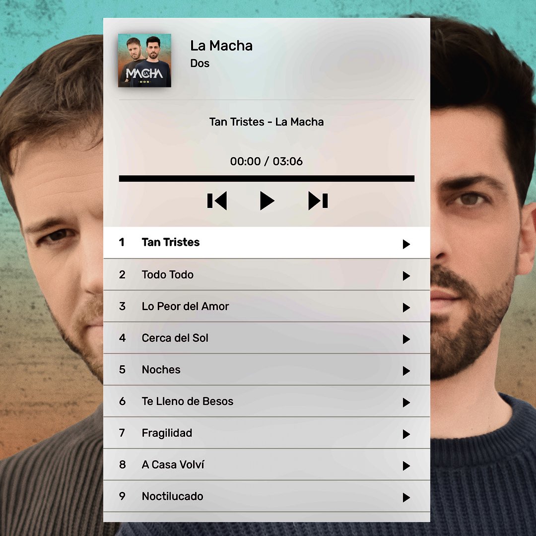 LaMachaOficial's tweet photo. Éstas son las canciones que forman “DOS”. El 5 de Noviembre serán dé ustedes y estamos felices por eso! 🔥
Cual es tu favorita hasta el momento? Los leemos! 📝🤙
.
@smusicargentina
.
#canciones #listadetemas #tracks #album #disco #dos #lamacha #ansiedad #estreno #lanzamiento https://t.co/ewul1NSotp