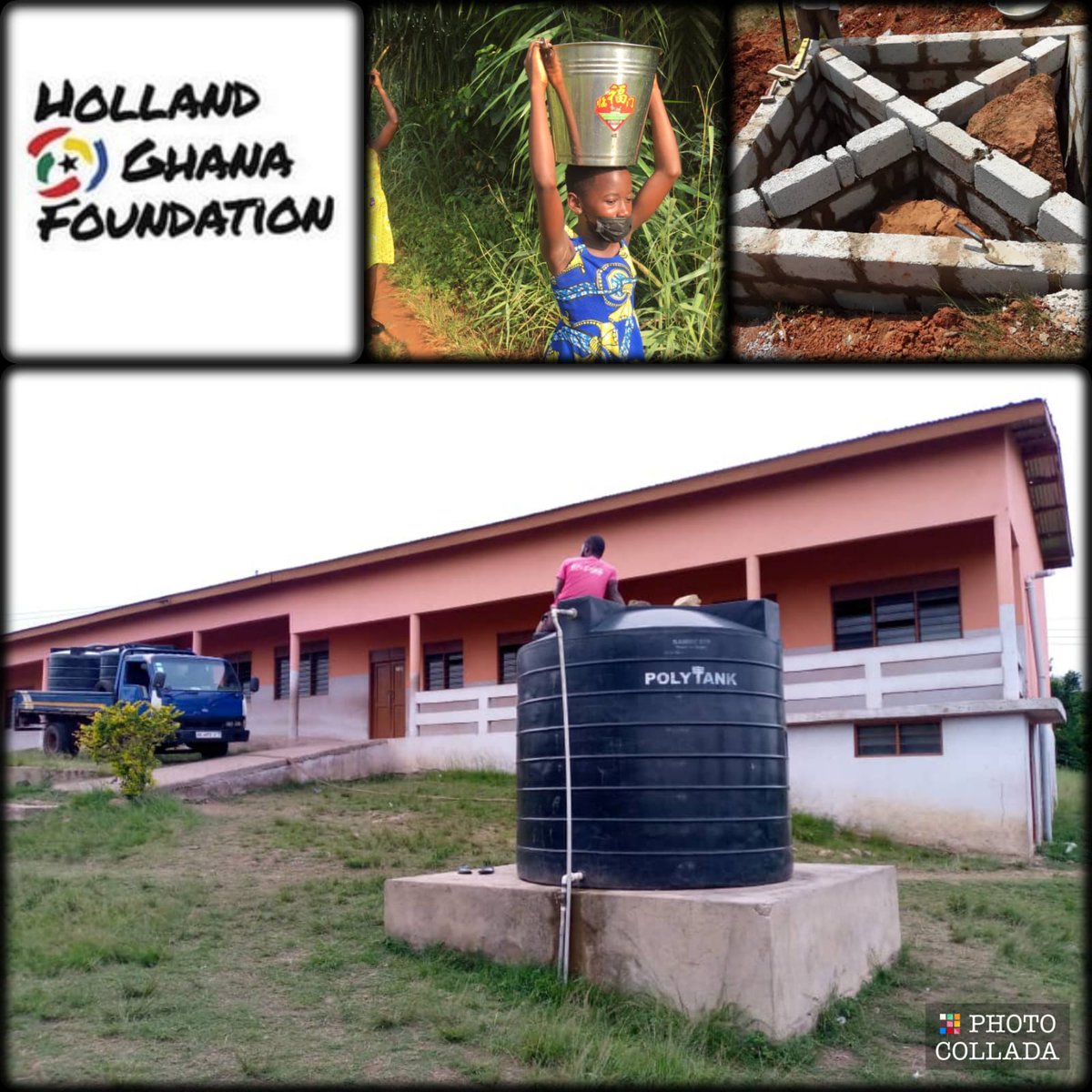HollandGhana's tweet photo. In maart 2021 heeft @Oasendrinkwater de projecten Bepoase Primary School in New Oker en Nifa Basic Primary School in Adukrom-Akuapem gesponsord met het doel mensen van schoon, veilig en toegankelijk drinkwater te voorzien.

https://t.co/hK08HhLj4w

#HGF
#IkWilMeeDoen
#Drinkwater https://t.co/NhhRFMUko2