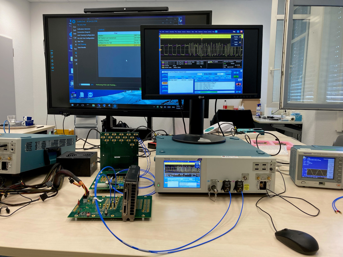 tektronix's tweet photo. Hear Tektronix's Dr. Ali Emsia, Ph.D. & Anritsu's Martin Storch discuss solving some of the new test and measurement transmitter and receiver challenges for #PCIe 4.0 at 16.0 GT/s and PCIE 5.0 at 32.0 GT/s. https://t.co/uZXSMRZWF4
#HighSpeedDigital #PCIexpress #PCIeGen5 #PCIeGen4 https://t.co/tBw2HL7oGr