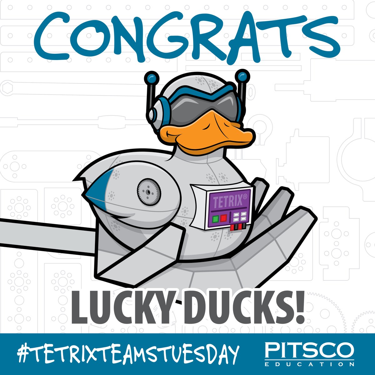 TETRIX by Pitsco (@tetrixrobotics) on Twitter photo Moving on ๐
This week's #LuckyDucks ๐ฆ are winning a #TETRIXMAX #TankTread Kit! ๐
โข <a href="/Griffins10092/">Green.Griffins;10092</a> FTC #10092 San Diego, CA
โข Muskogee's Innovative Team FTC #4155 Muskogee, OK
โข Rollin' Rebels FTC #19787 Troy, MI
Congrats <a href="/FTCTeams/">FIRST Tech Challenge</a>!
๐: bit.ly/3mEgEXG Moving on ๐
This week's #LuckyDucks ๐ฆ are winning a #TETRIXMAX #TankTread Kit! ๐
โข <a href="/Griffins10092/">Green.Griffins;10092</a> FTC #10092 San Diego, CA
โข Muskogee's Innovative Team FTC #4155 Muskogee, OK
โข Rollin' Rebels FTC #19787 Troy, MI
Congrats <a href="/FTCTeams/">FIRST Tech Challenge</a>!
๐: bit.ly/3mEgEXG