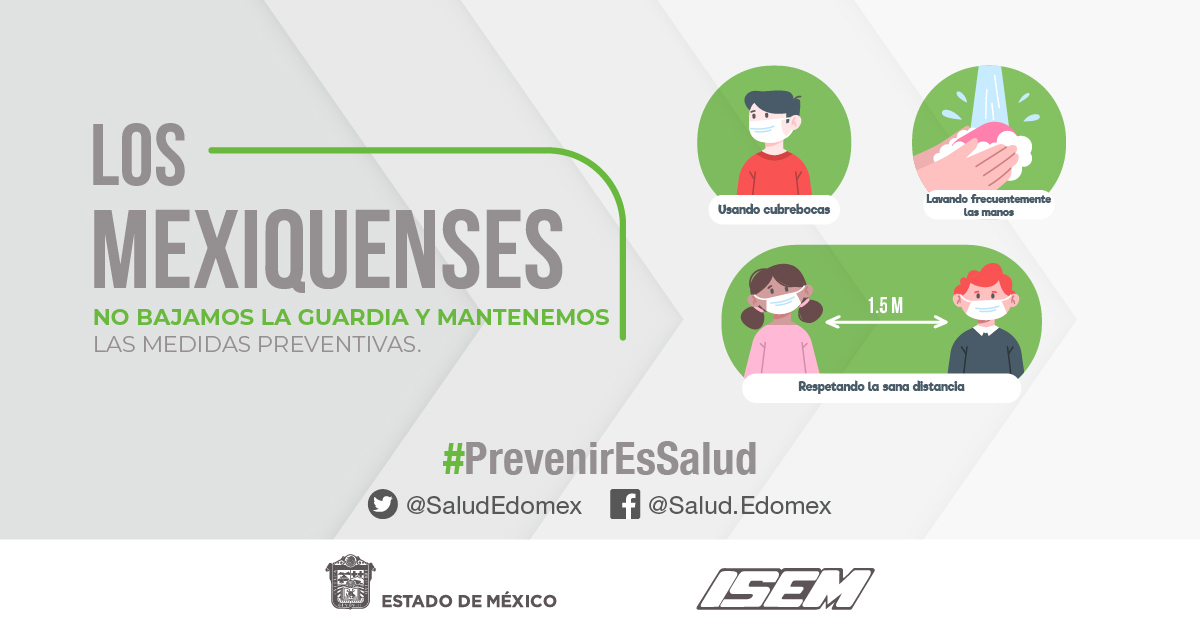 ContraloriaGEM's tweet photo. #EdoméxEnSemáforoVerde 🟢 La contingencia continúa, es importante seguir atendiendo las medidas de higiene, 🧼 sana distancia y el uso de cubrebocas 😷 https://t.co/LAQPg5d9xR