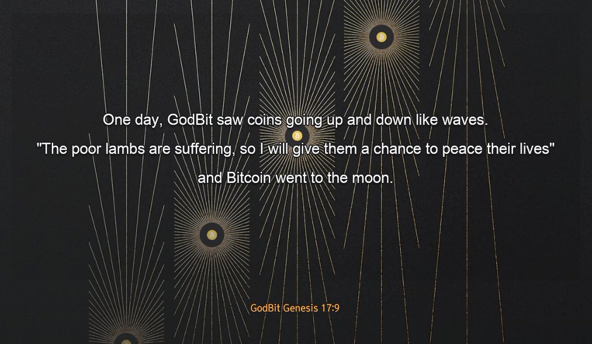 SaintBitGodBit's tweet photo. #bitcoin #bitism #Godbit $Godbit #xrp #XRPcommunity #Genesis https://t.co/qbZYYdsH1Q