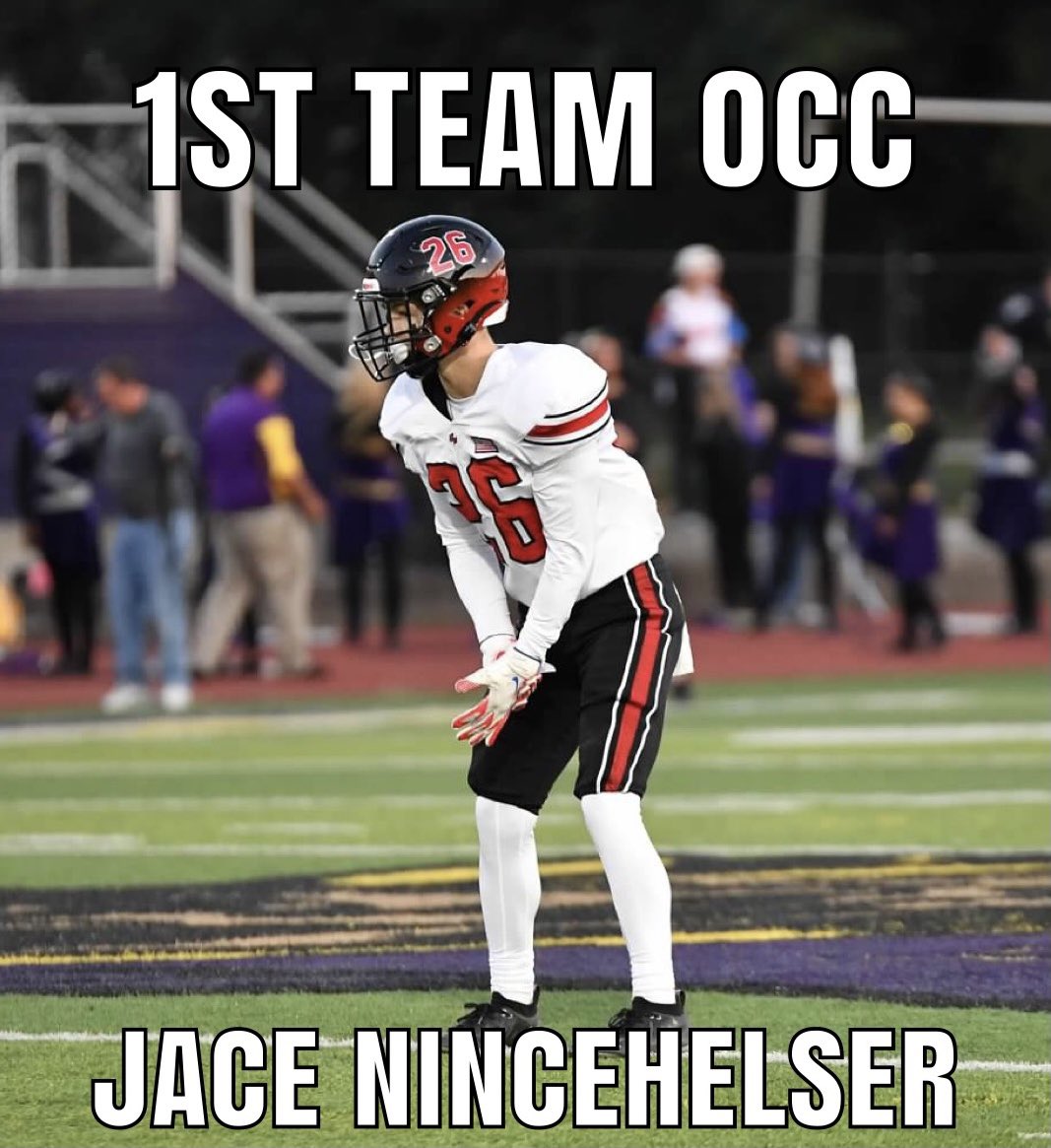 Congrats to our 1st Team OCC Selections 
SR - Delaney Wilburn
JR - Mike Robinson
Soph - Jace Nincehelser