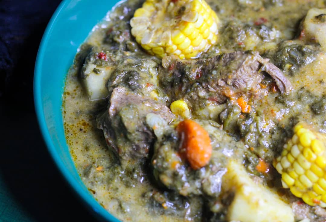 JuneferAlmeus's tweet photo. A little bouyon (aka remontan) for my fellow iron-deficient friends lol. This sets me right everytime
.
.
#haitianfood #haitiantwitter #food #foodie https://t.co/lGBncKm284