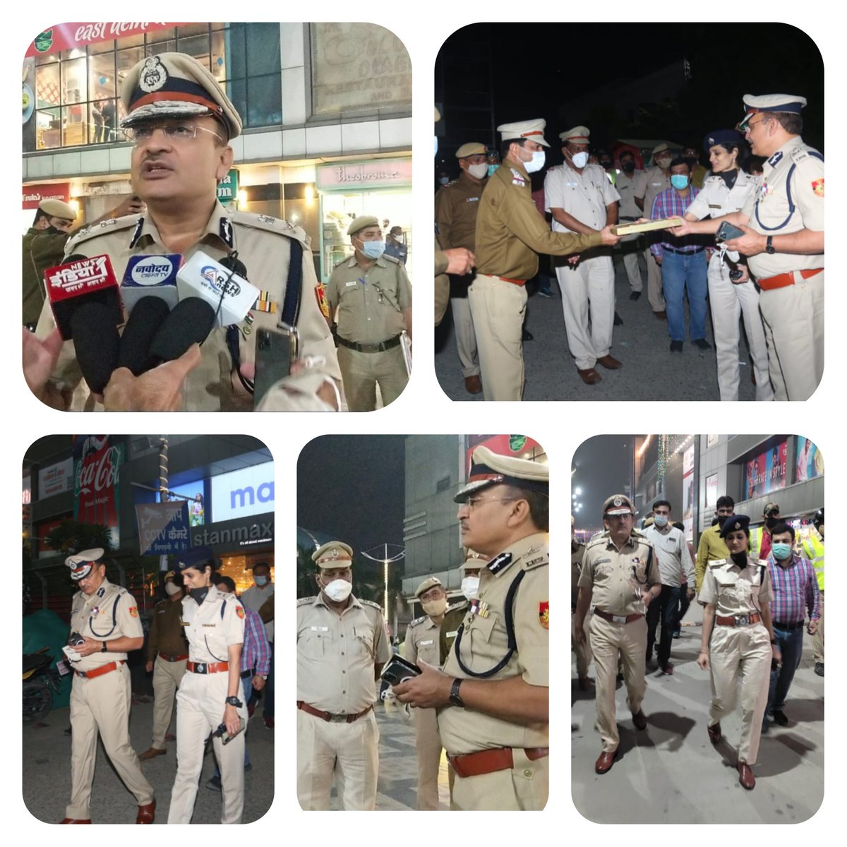 Foot patrolling &amp; interaction with MWA members, shopkeepers, residents in the area of Sub-division Preet Vihar with Shri Dependra Pathak, Spl CP Law &amp; Order, Zone-1  &amp; ACP/Preet Vihar,  SHOs &amp; Beat Officers of the area.

#KeepingDelhiSafe
#DCPEastDelhi

<a href="/DelhiPolice/">Delhi Police</a>
<a href="/CPDelhi/">CP Delhi #DilKiPolice</a>