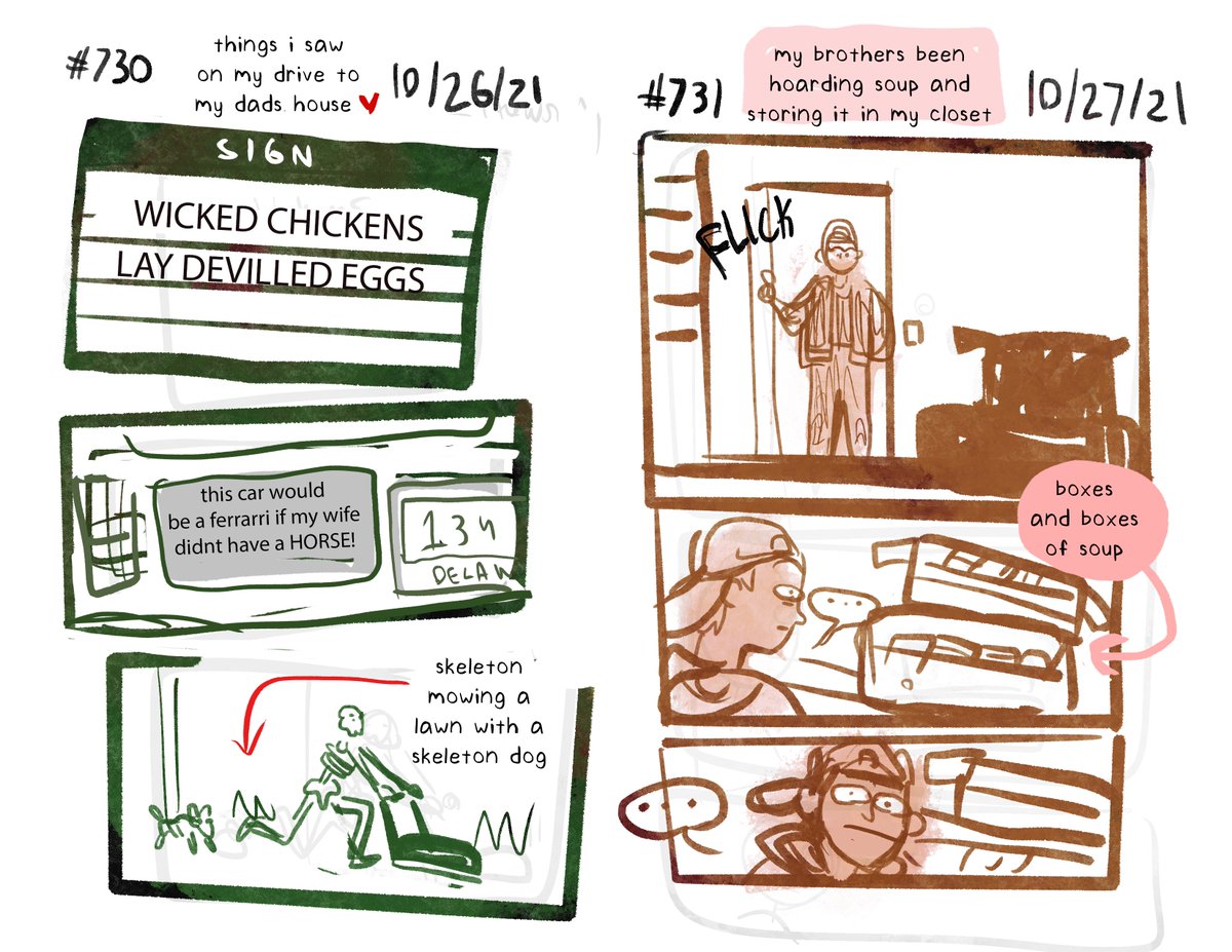 HERE WE GOOOO!!!! my comics about every day! i love this batch very much