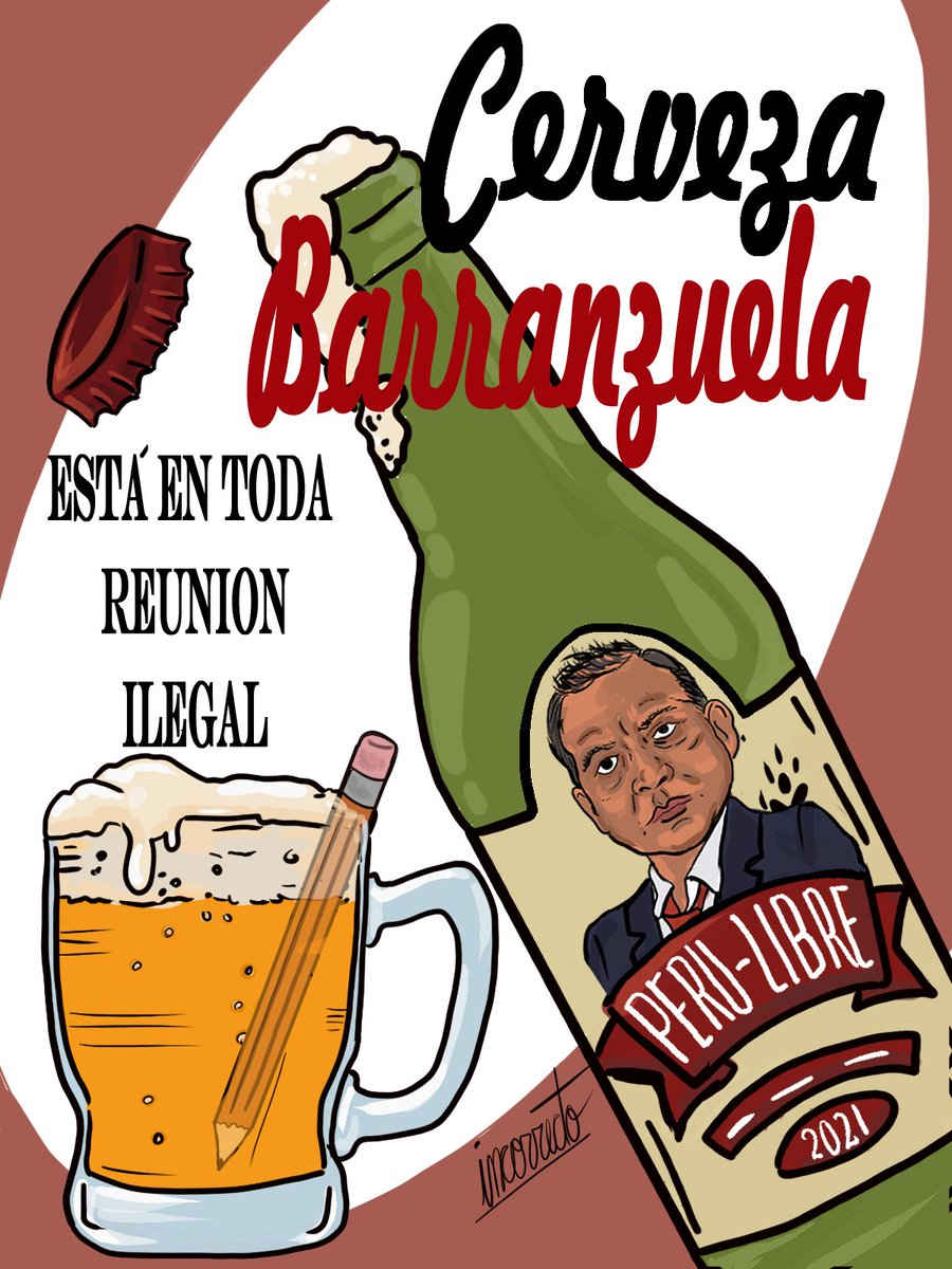 11Incorrecto's tweet photo. Barranzuela deberia ponerse a organizar fiestas o vender trago, que eso si se le da bien. En cambio como ministro deja escapar a todos sus amigos, digo a los dinamicos.
#VacanciaPedroCastillo https://t.co/A6i4vVd5Km
