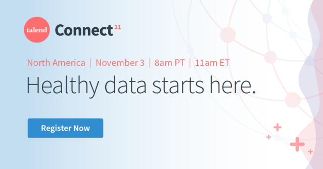 🎇 #TalendConnect is days away! Hear from <a href="/elcompanies/">Eric Absgarten</a> <a href="/TheHartford/">The Hartford</a> <a href="/Petronas/">PETRONAS</a> <a href="/Accenture/">Accenture</a> <a href="/RandyBeanNVP/">Randy Bean</a> &amp; more talk about the benefits of leveraging healthy #data and achieving valueable business outcomes. #datadriven bit.ly/3nTNeUB