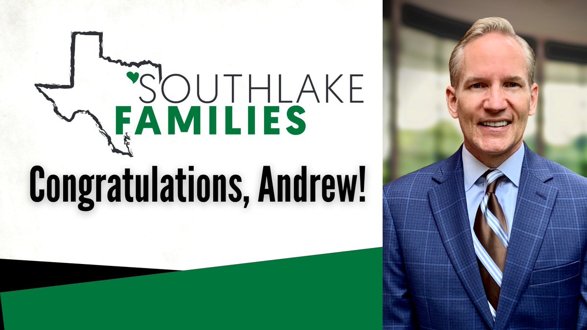 SouthlakeFamPAC's tweet photo. Congrats Andrew! This was a hard fought race. We look forward to watching you keep the faith of the students and voters as you fight for all Dragons. #ProtectTheTradition https://t.co/e98XzBIzTd