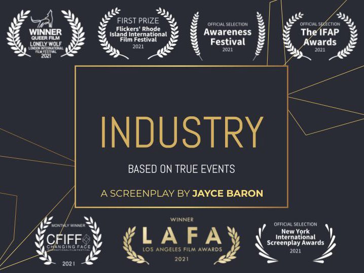 JayceBaron's tweet photo. During the lockdown, I found the time to write my first full feature screenplay. It’s a story I’ve wanted to tell for years, but never got around to it…

#Industry has been recognized by 7 festivals this year. Truly blessed. Truly grateful. 🙏🏽 https://t.co/0CewYPlHQE