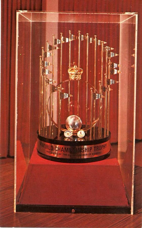 cardinals world series trophies