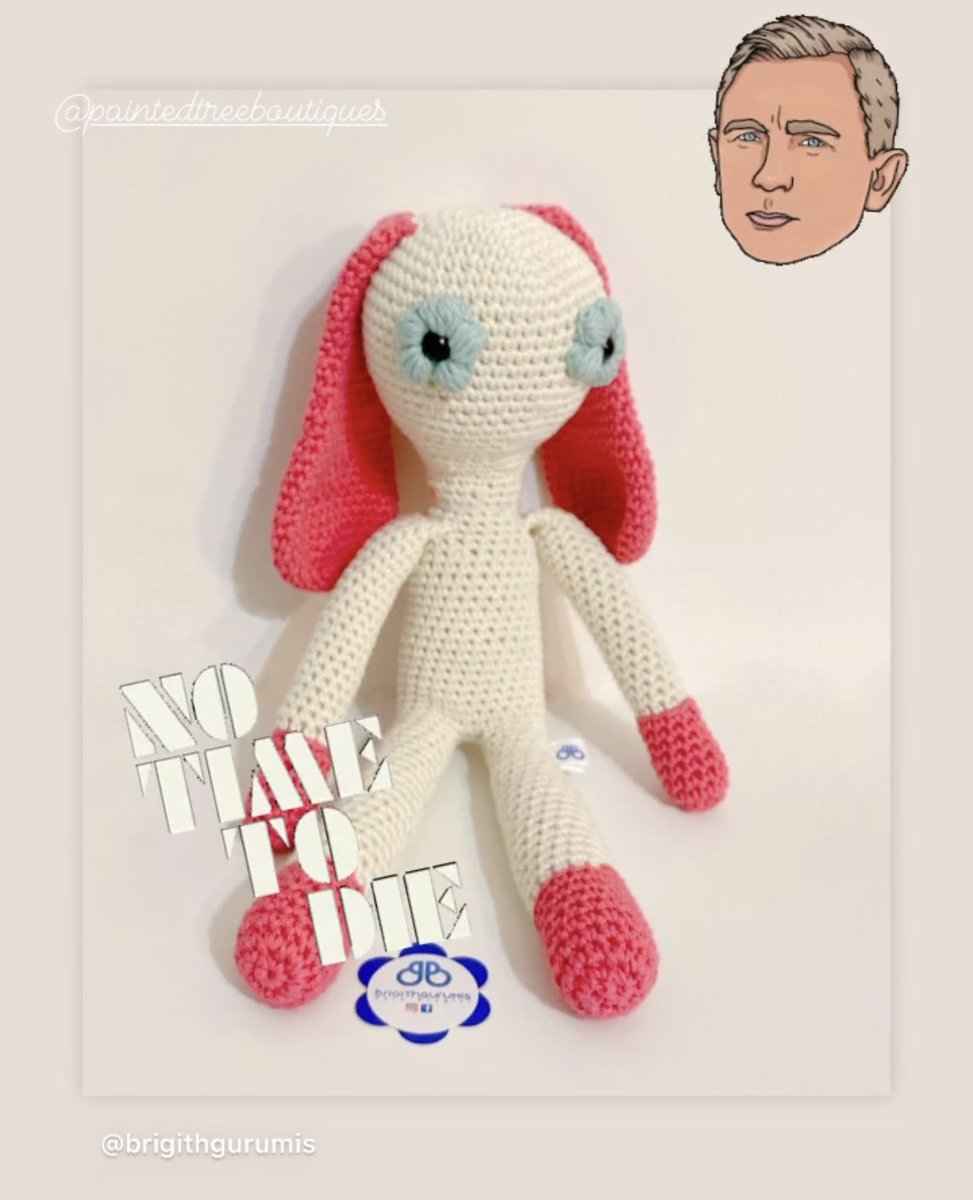 BGanimedex's tweet photo. Dou Dou 007 from NTTD at @brigithgurumis #JamesBond #JamesBond007 #NoTimeToDie #NoTimeToDie #notimetodie2021 #brigithgurumis #007NoTimeToDie https://t.co/0u1yoQu8mD