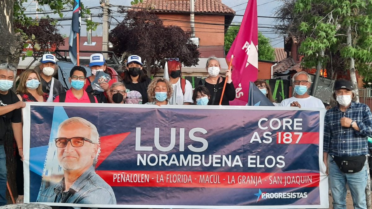21Davico's tweet photo. #MarcoPresidente
#ElCambioEsHoy 
#YoMarc6 
BanderazoProgresista Junto a Candidatos a Diputados y Cores en Sanchez fontecilla con GreciaD10  Santiago - Ñuñoa - Providencia -Macul - La Granja - San joaquin. https://t.co/0yYpIosjO2