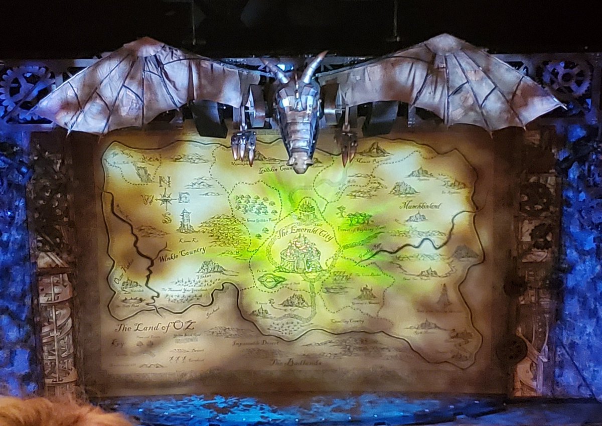 About  to see Wicked with my family.