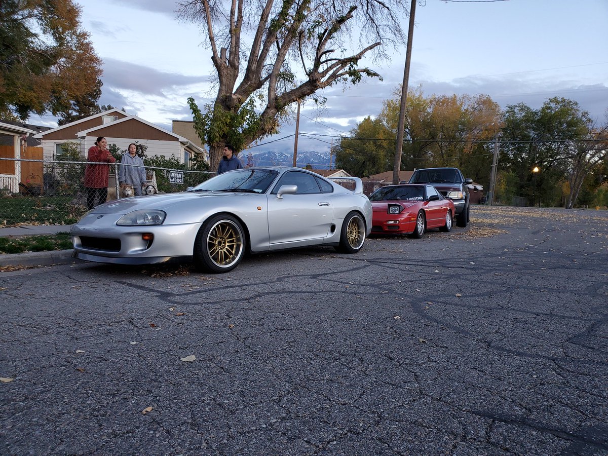 SLUGFEST004's tweet photo. THE DREAM BECAME REAL I FINALLY BOUGHT MY DREAM CAR!!!!! TOYOTA SUPRA 😭😭😭 https://t.co/m2NXRHafmt