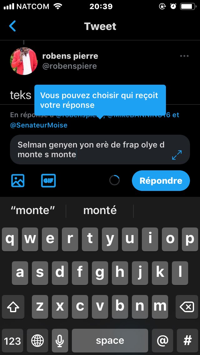 oribinffedelin's tweet photo. @robenspiere @MikeBANNING16 @SenateurMoise Selman genyen yon erè de frap olye d monte s monte fòk ou aprann konnen sa siw pat konnenl. Paw la gen plis ke saw remake a https://t.co/IHBNO61MGz