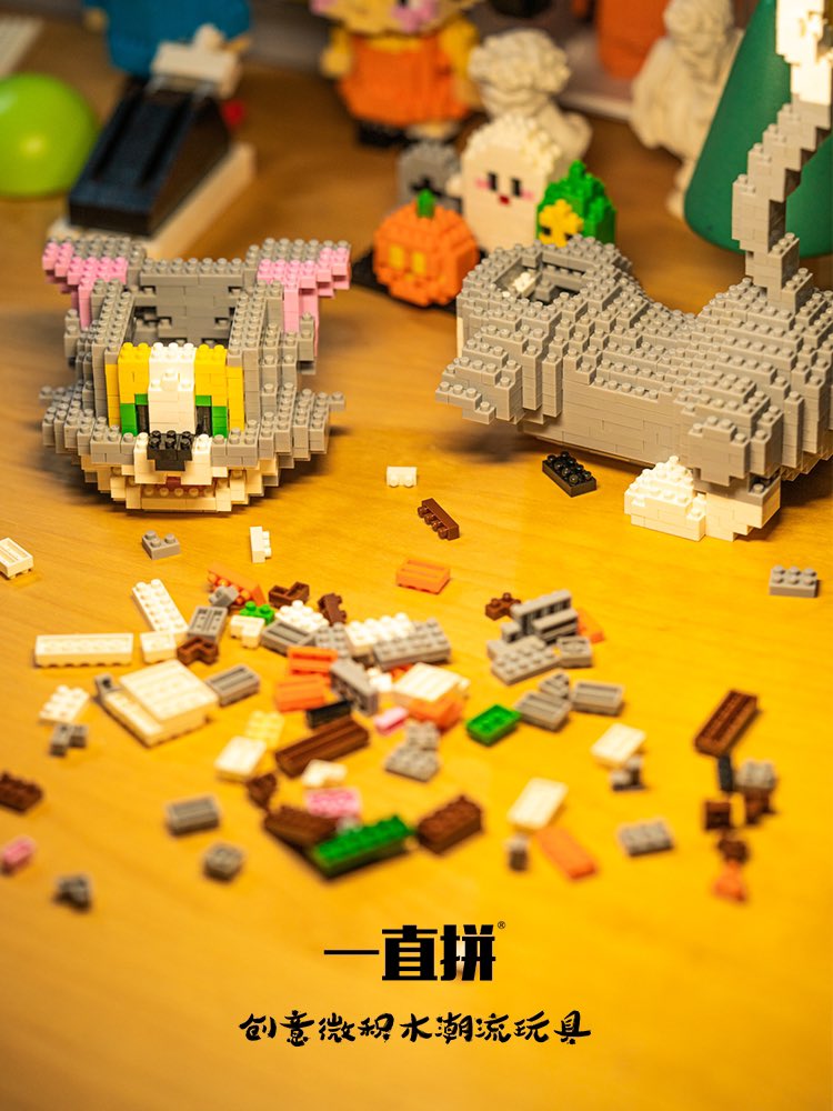 spacenterblock's tweet photo. #一直拼微积木 #可爱 #disney #猫和老鼠 #tomjerry  #scblock https://t.co/oxUSnBq0nk