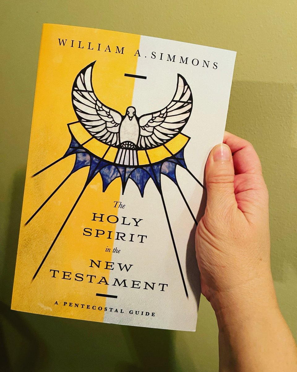 amgissing's tweet photo. Bill Simmons has a #newrelease out with @ivpacademic—a book about the Holy Spirit in the NT from a Pentecostal perspective. Check it out! #editorlife #biblicalstudies #takeandread https://t.co/P8WamQVgJS