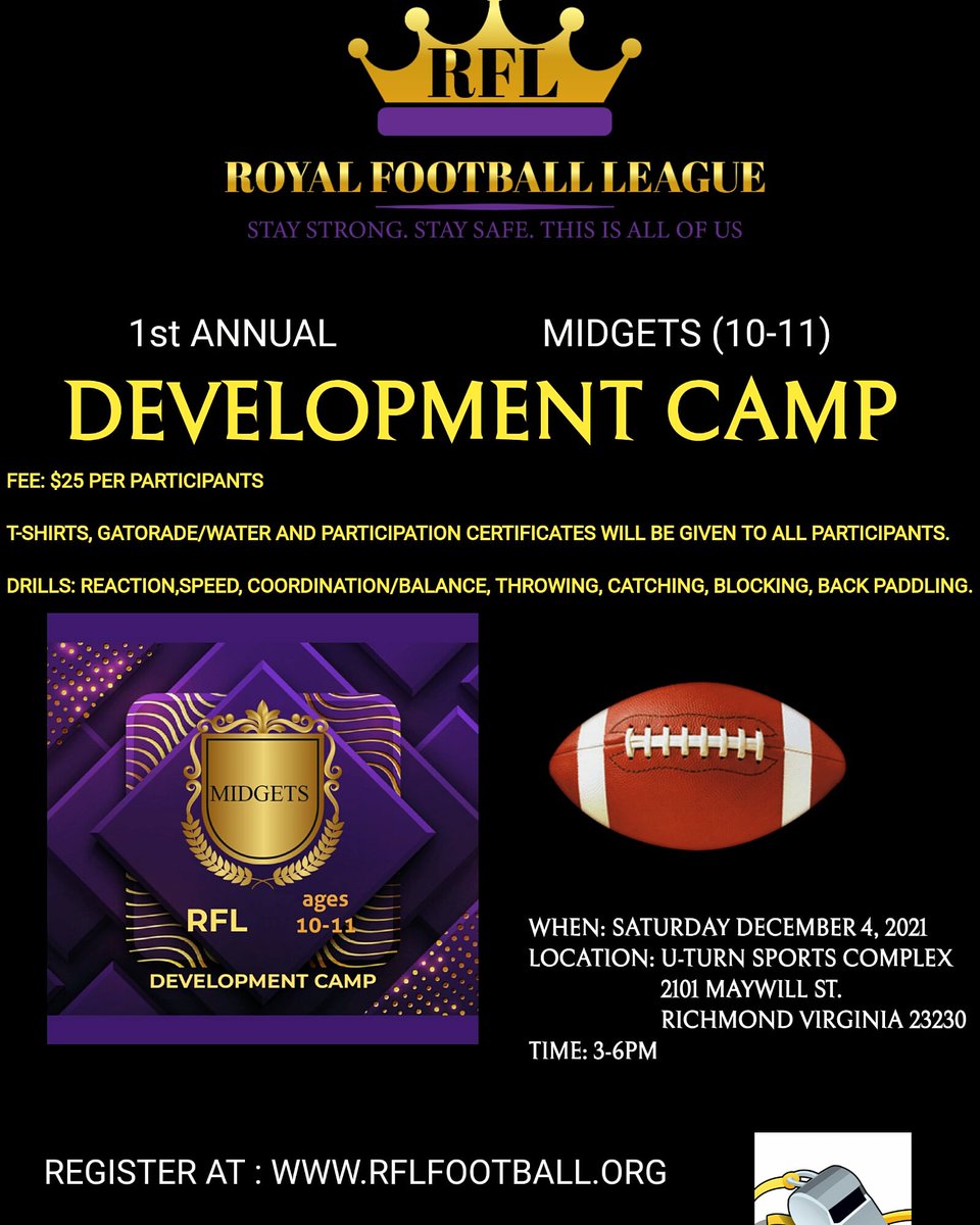 CoachJJeter's tweet photo. 1st Annual Development Camp.      
Fee: $25
Register at:. https://t.co/gDdADBjNOr https://t.co/hNZtRi9MLE