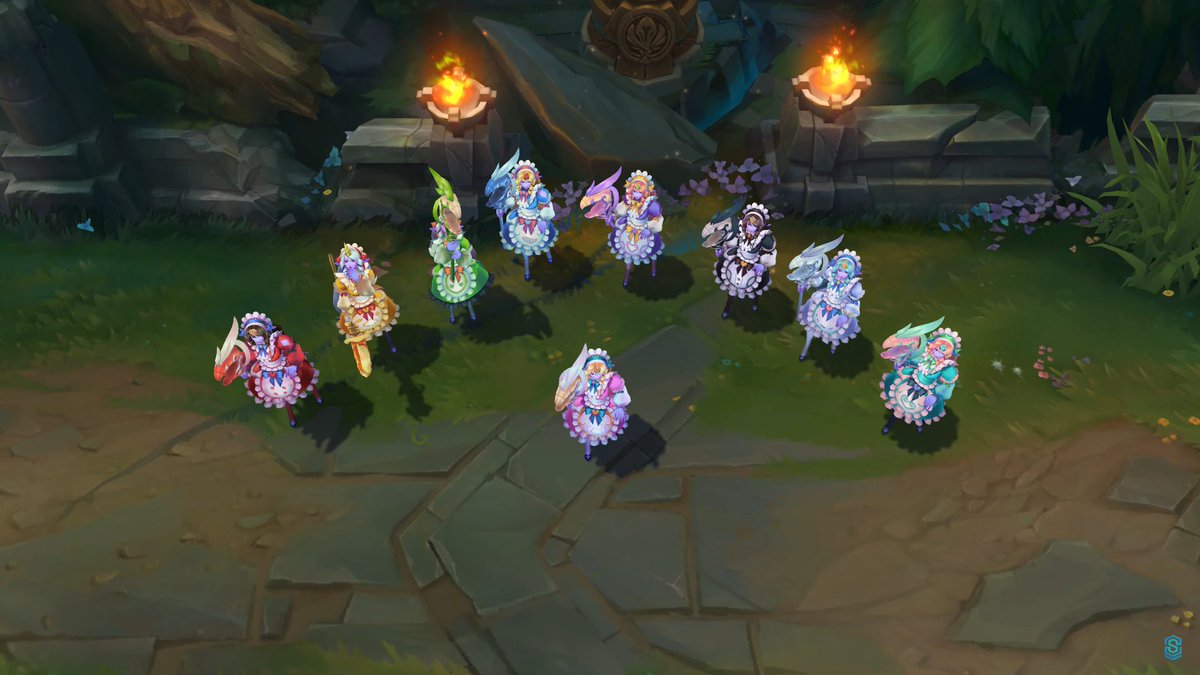 Гвен из кафе красоты цветовые схемы