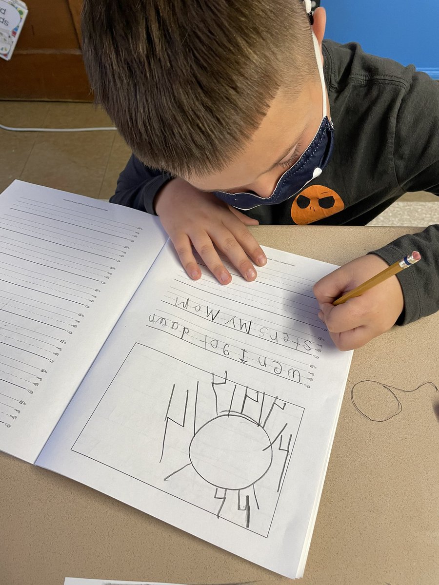 Halloween was a great opportunity for small moment writing in 2nd grade!  💀🎃🍬