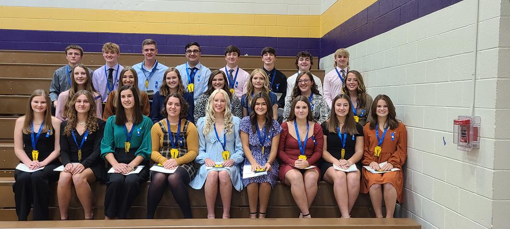 Congratulations Alburnett NHS 2021 new inductees!