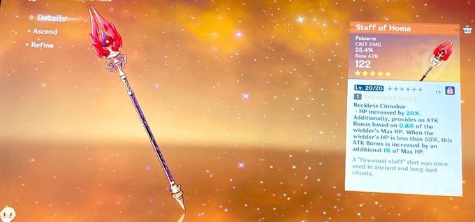 New video Can&rsquo;t Believe I Just Got The Staff Of Homa!!! Come Check It Out 👉🏼 https://t.co/lfgYTuNjUN<a href="/tag/youtube"class="tags"><span>#youtube</span></a><a href="/tag/twitch"class="tags"><span>#twitch</span></a><a href="/tag/twitchaffliate"class="tags"><span>#twitchaffliate</span></a><a href="/tag/genshinimapct"class="tags"><span>#genshinimapct</span></a>