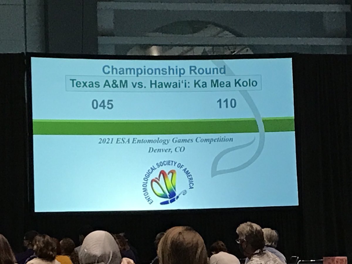 faith_oi's tweet photo. Congrats to University of Hawai’i’ Entomology Games team! 1st time to Natl competition and 1st place! #entsoc2021 ⁦@UHawaiiNews⁩ ⁦@CTAHRNews⁩ ⁦@TayUrbanEntoLab⁩ https://t.co/gpaN8N3WeB