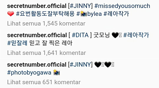 jihanhan833's tweet photo. Oh baru paham maksud secret spoiler yang ini๐คฃ
#SECRET_SPOILER #SECRET_NUMBER #์ํฌ๋ฆฟ๋๋ฒ #Fire_Saturday #๋ถํ @5ecretNumber https://t.co/Nilp8h6YqE