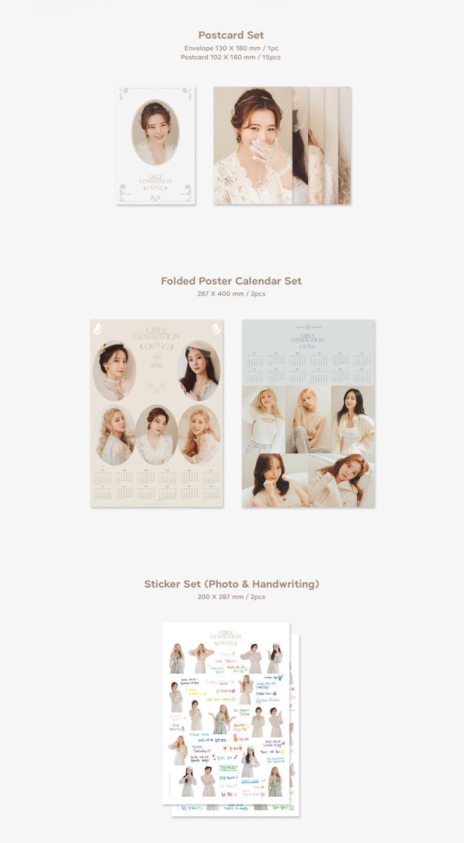 309KTYSS's tweet photo. 2022 Girls' Generation-Oh!GG Season's Greetings 💗

- Package
- Desk Calendar
- Hard Cover Diary
- Postcard Set
- Folded Poster Calendar Set
- Sticker Set
- A4 Poster Set
- Mini Brochure
- Accordion Postcard Set

Can be ordered on online &amp; offline stores starting 11/3 https://t.co/ZmKDPrxRQU