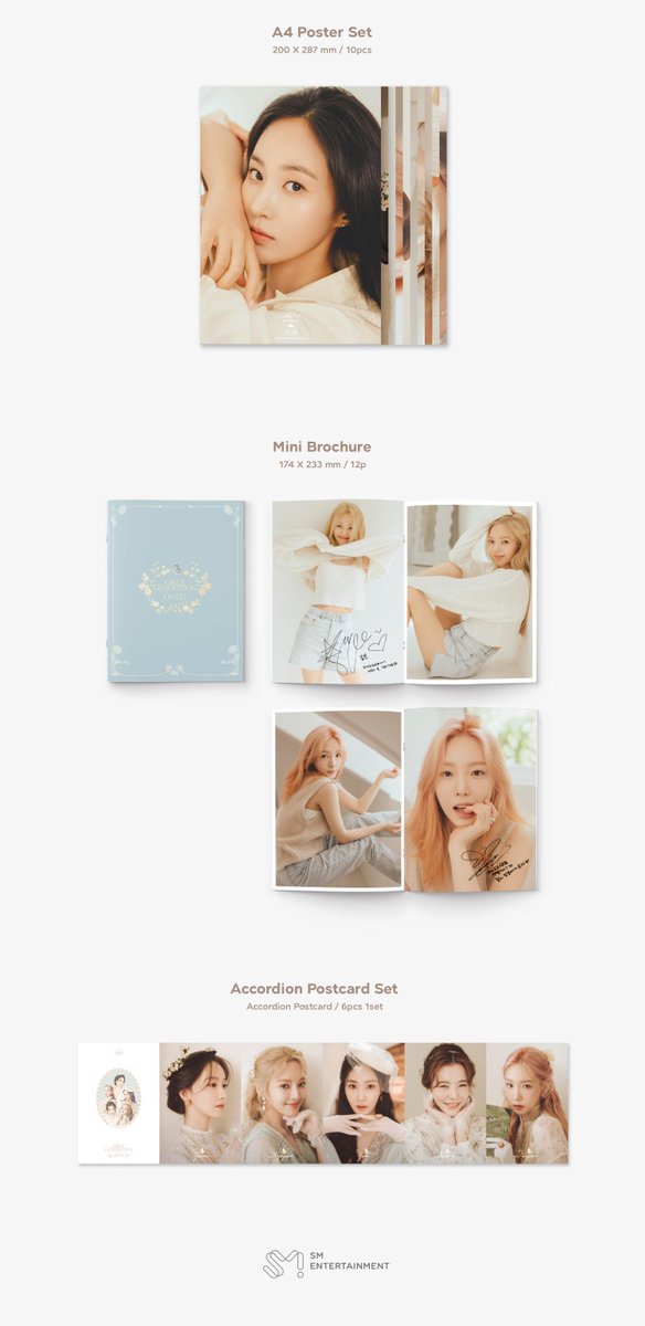 309KTYSS's tweet photo. 2022 Girls' Generation-Oh!GG Season's Greetings 💗

- Package
- Desk Calendar
- Hard Cover Diary
- Postcard Set
- Folded Poster Calendar Set
- Sticker Set
- A4 Poster Set
- Mini Brochure
- Accordion Postcard Set

Can be ordered on online &amp; offline stores starting 11/3 https://t.co/ZmKDPrxRQU