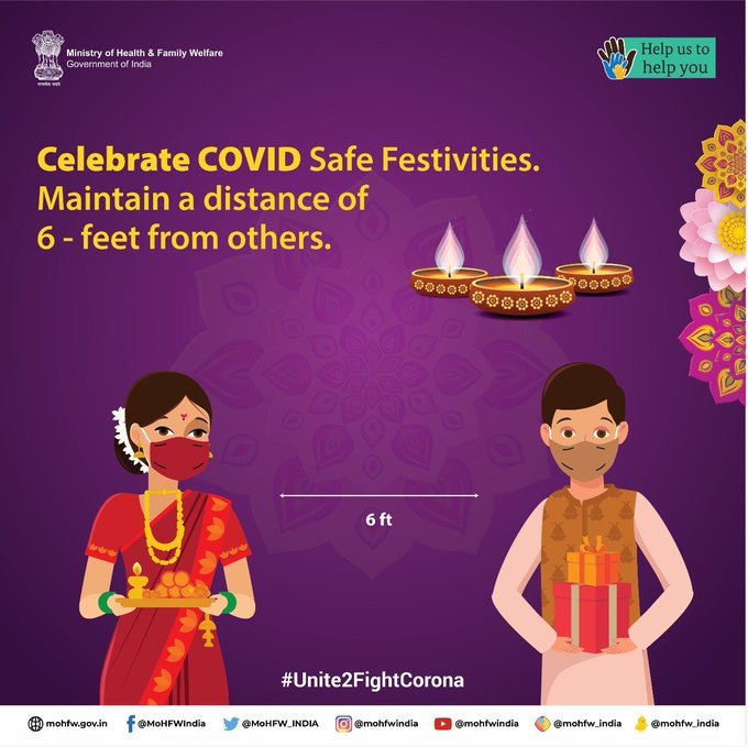 PRO_Vizag's tweet image. #Unite2FightCorona

Follow #Covid #AppropriateBehaviour at all times. 
Don't forget to maintain #SocialDistancing, wear your masks properly at all times and wash hands frequently with soap and water.
 #TyoharonKeRangCABKeSang 
#JanAndolan 
#StaySafe