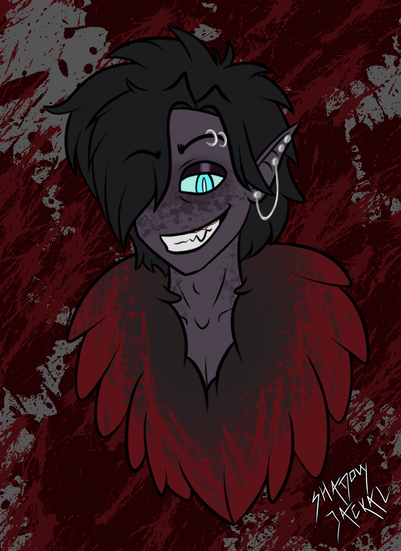 ShadowJackal666's tweet photo. Red Art Share! 🩸❣️
Sorry that I don't have better images with red in it! 😭 I don't wanna post years old art, and only started drawing again recently so not much new art to show yet :'D

I'll tag @UsagiMomo_ @IkuFandomStuff &amp; @KoplaxKlotory
Sorry to tag, didn't know who else :') https://t.co/mh3bWAvsbj