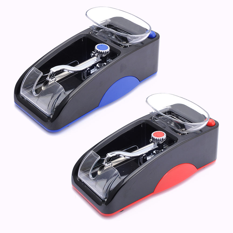 Mini Automatic Cigarette Injector Tobacco Roller Maker Household Electric Cigarette Rolling Machine Transparent Tobacco Hopper  alibaba.com/product-detail…