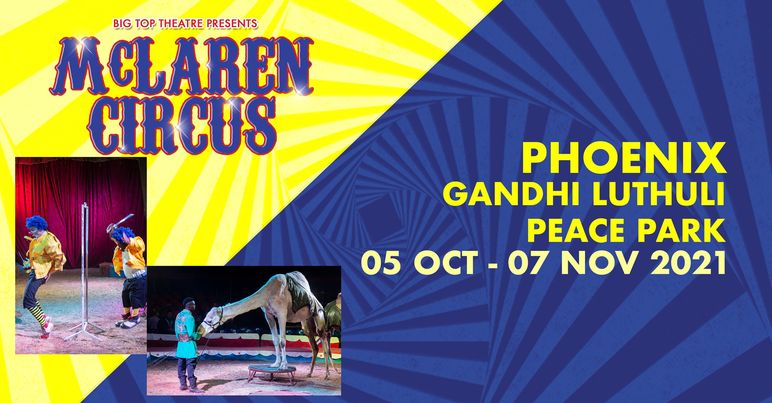 DenzilMclaren's tweet photo. @mclarenscircus Amazing Show is in it's fifth and final week in #Phoenix
Next Show Time is 7pm Tonight
Coming next to #Chatsworth from Tuesday
Show Times: https://t.co/ZUr3Opg5zR
#Durban #DurbanNorth #eThekweni #kzn #kwazulunatal
#CorollaCross #icanwithabsa #wedomorewednesdays https://t.co/L4hZGywHB4