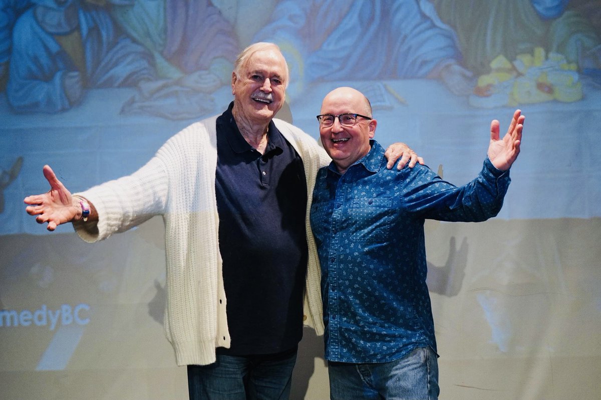 I spent Halloween evening with our old friend John Cleese.