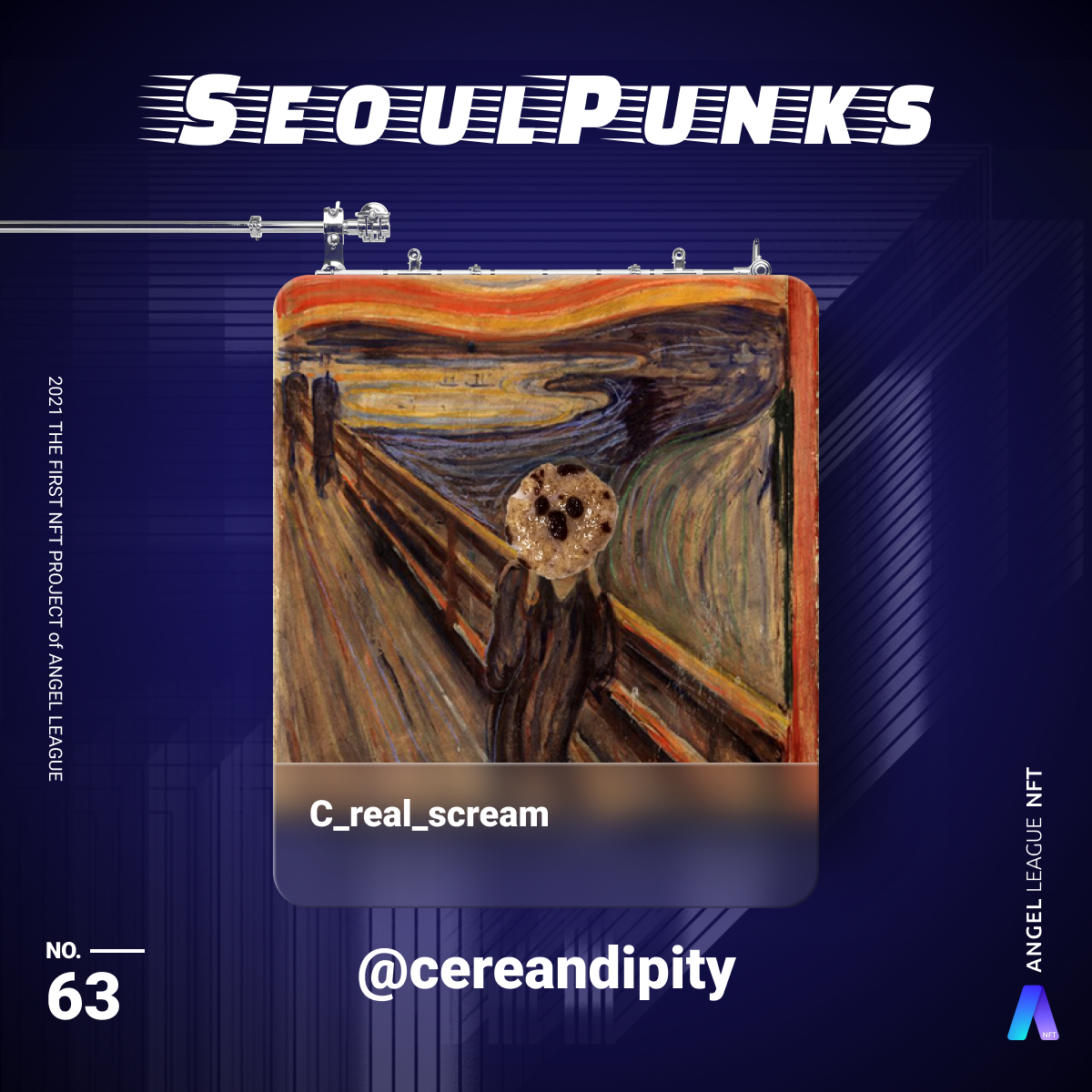Trippy_Art_NFT's tweet photo. #Seoulpunks 인기 NFT
C_real_series🍪
These cookies are sweeter than any other NFTs.
Created by @cereandipity
See more 🍪?
https://t.co/Guwg8L3fzB
#NFTcookie #NFT #nftart #nft크리에이터 #NFTdrop
#crypto #klaytn #opensea #ANGELLEAGUE
#SeoulPunks #digitalart #knft #nftartworks https://t.co/HFMky5kRlD
