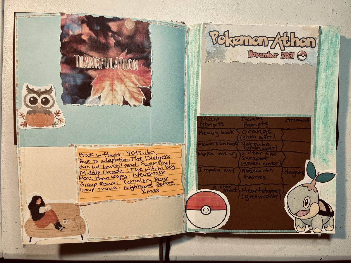 m0nstersbooks's tweet photo. My November TBR: @clearurshit @Believathon #bloominrat @ThankfulThon @PokemonAthonRA #indigathon @DesertAThon https://t.co/w852acFvQu