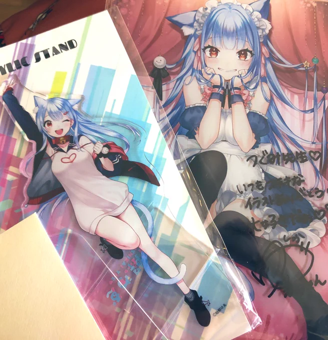 ゆゑグッズ届いたー!!!
嬉しい!嬉しい! 