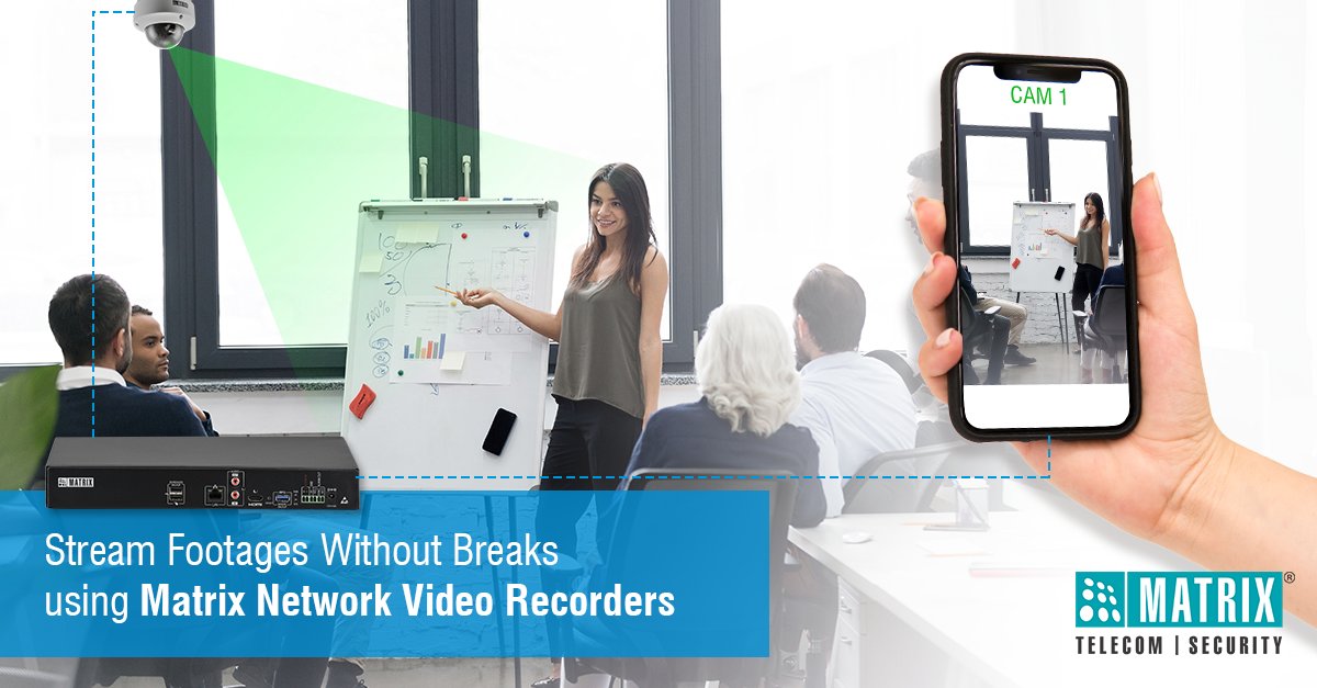 Matrix_SATATYA's tweet photo. Facing problems with streaming your security footage?
Choose Matrix #NVR with 512mbps throughput capacity that ensures smooth streaming of video footage.
Visit: https://t.co/6jdbTm9iW0
Inquiry: https://t.co/UR3K5VmYvQ

#MatrixComsec #IPVideoSurveillance #Security https://t.co/fB4Fx47rYy