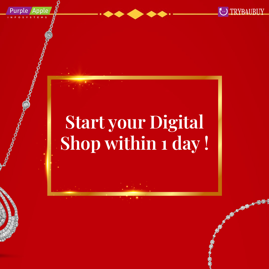 Know your customers, they prefer digital world.
#jewellerycare
#pearls
#augmentedreality
#VirtualTryJewellery
#Tryjewellery
#Tryon
#Purpleappleinfo
#purpleapple
#TRYb4uBUY