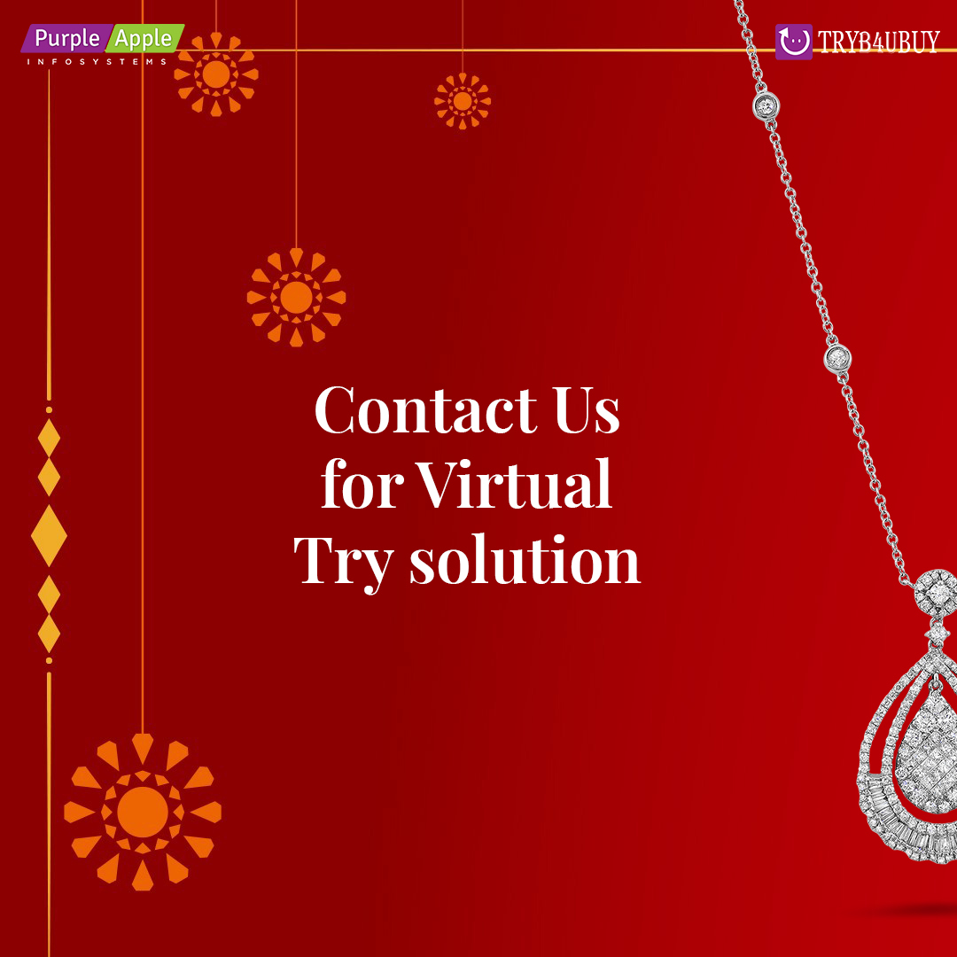 Prefer Virtual Try solution instead of physical stores
#jewellerycare
#pearls
#augmentedreality
#VirtualTryJewellery
#Tryjewellery
#Tryon
#Purpleappleinfo
#purpleapple
#TRYb4uBUY