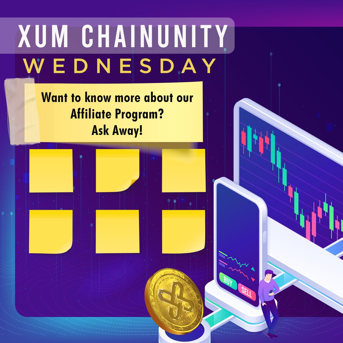 XUMChain tweet media
