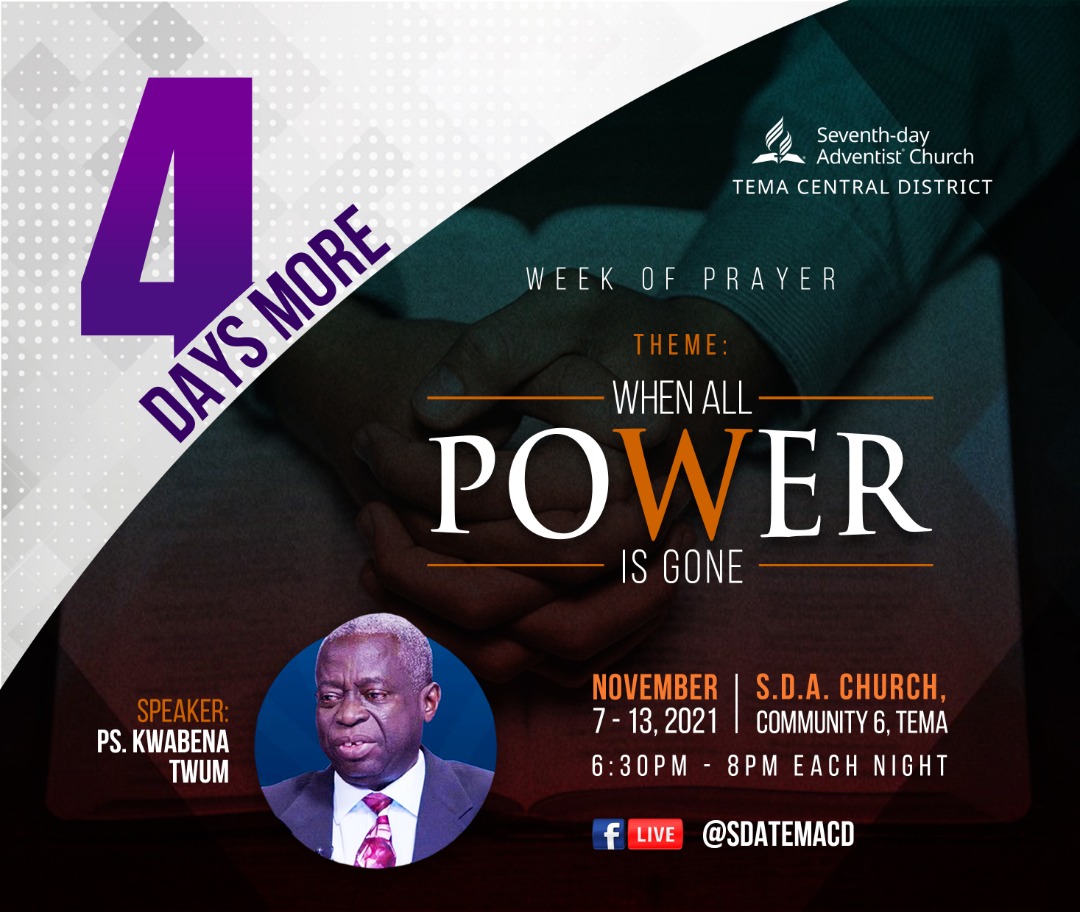 sdatemacd's tweet photo. The greatest blessing that God can give to man is the spirit of earnest prayer. All heaven is open before the man of prayer...The ambassadors of Christ will have power with the people after they have,with earnest supplication,come before God.The Review and Herald,October 20,1896 https://t.co/qWlPQwFsNs